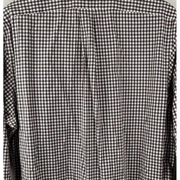 Ralph Lauren Men XL Shirt Brown Check Custom Fit button long sleeve Pony Casual - Picture 7 of 7